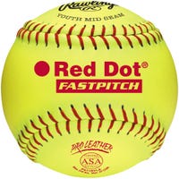 Rawlings Red Dot ASA NFHS 11" Softball - 1 Dozen