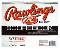 Rawlings System 17 Scorebook in White