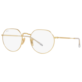 Ray-Ban Jack RB3565 Transitions Glass Sunglasses - Polished Gold/Clear/Blue Photochromic - Medium