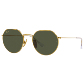 Ray-Ban Jack Titanium RB8165 Glass Sunglasses - Legend Gold/Green - Medium