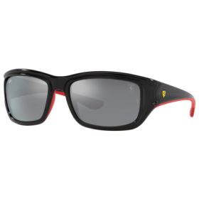 Ray-Ban RB4405M Scuderia Ferrari Collection Gradient Mirror Sunglasses