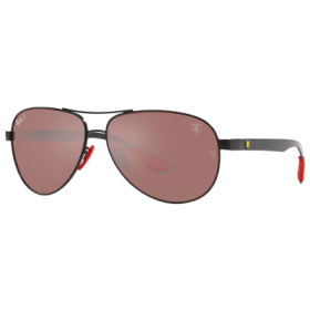 Ray-Ban RB8331M Scuderia Ferrari Collection Chromance Polarized Sunglasses