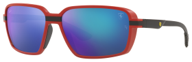 Ray-Ban RB8360M Scuderia Ferrari Collection Mirror Sunglasses