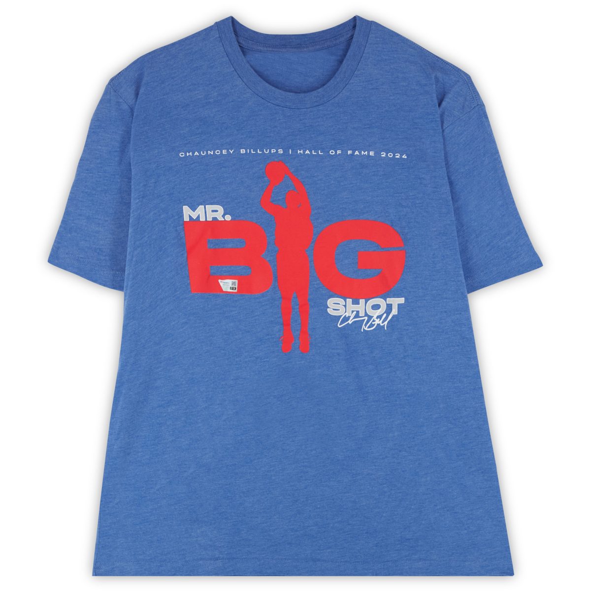 Ron Holland II Detroit Pistons Player-Worn Blue T-Shirt from the 2024-25 NBA Season - Size XL