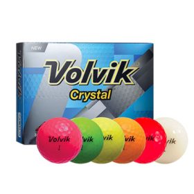 Sale! Volvik 2018 Crystal Golf Balls Ruby