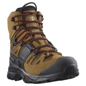 Salomon Quest 4D Mid GTX 4 Hiking Boots for Men - Rubber/Black - 10.5M