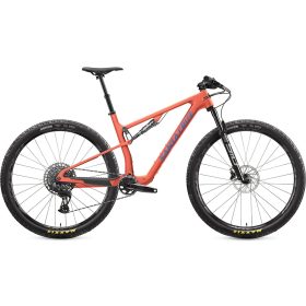 Santa Cruz Bicycles Blur Carbon C GX Eagle AXS Mountain Bike Salmon, L