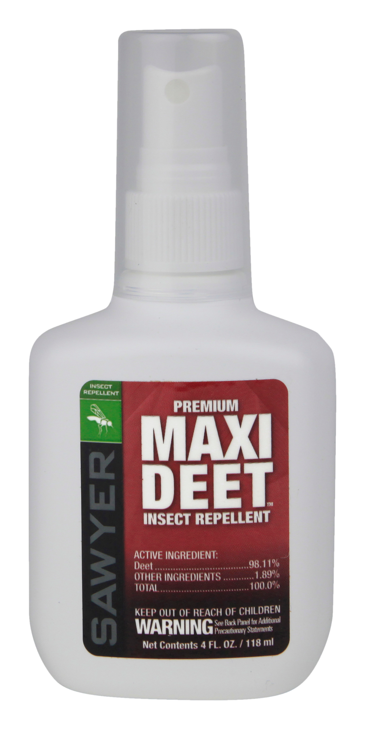 Sawyer MAXI-DEET Low Odor Insect Repellent Spray - 4 oz.