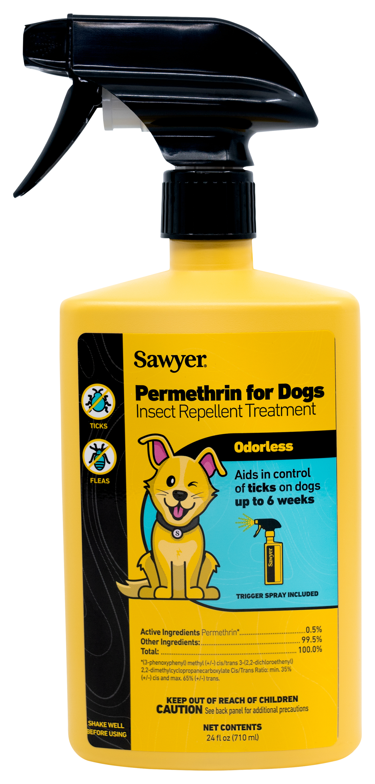 Sawyer Permethrin Insect Repellent Treatment for Dogs