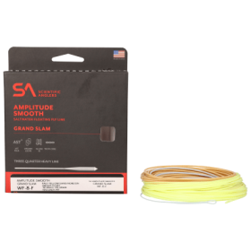 Scientific Anglers Amplitude Smooth Grand Slam Three-Quarter Heavy Fly Line - Pale Yellow/Sand/Horizon - 100' - 10