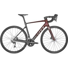 Scott Addict eRIDE 30 e-Road Bike Red/Graphite, 54