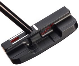 SeeMore Mini GIANT Deep Flange Black Modified RST Putter - LEFT - DEEP FLANGE - 35" - Golf Clubs