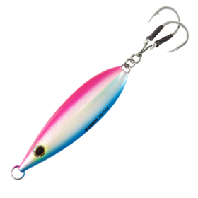 Shimano Butterfly Flat-Fall Jigs - Pink Blue - 5-1/8"