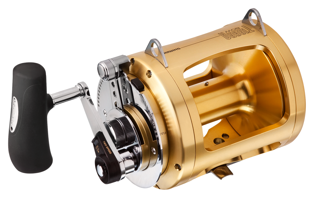 Shimano Tiagra Conventional Two-Speed Saltwater Reel