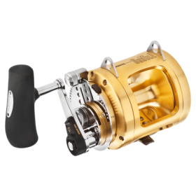 Shimano Tiagra Conventional Two-Speed Saltwater Reel - Right - 30 Size - Wide Spool
