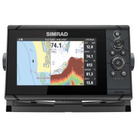 Simrad Cruise 7 Fishfinder/Chartplotter with US Coastal Map and 83/200 Transducer