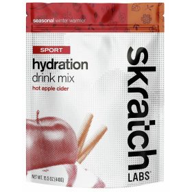 Skratch Labs Hydration Sport Drink Mix - 20-Serving Bag Apple Cider, 20-Serving Resealable Pouch