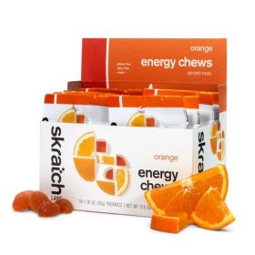 Skratch Labs | Skratch Energy Chews Sport Fuel Orange, 10-Pack