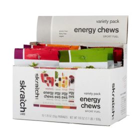 Skratch Labs | Skratch Energy Chews Sport Fuel Variety Pack, 10-Pack