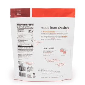 Skratch Labs | Skratch Recovery Sport Drink Mix Resealable Strawberries + Cream, 12-Serving