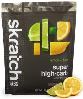 Skratch Labs | Skratch Super High-Carb Sport Drink Mix Resealable Lemon + Lime, 8-Serving