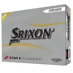 Srixon 2022 Z-STAR DIAMOND Golf Ball Pure White