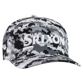 Srixon Limited Edition Camo II Collection Hat -Black/White