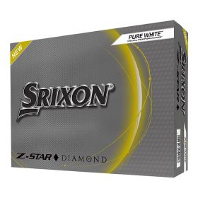 Srixon Z-STAR DIAMOND Golf Ball Pure White