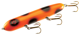 Suick Lures Muskie Weagle - 8" - Orange/Black Spots