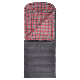 TETON Sports Celsius XL -25°F Sleeping Bag - Right Zipper 90''L x 36''W - Grey/Red