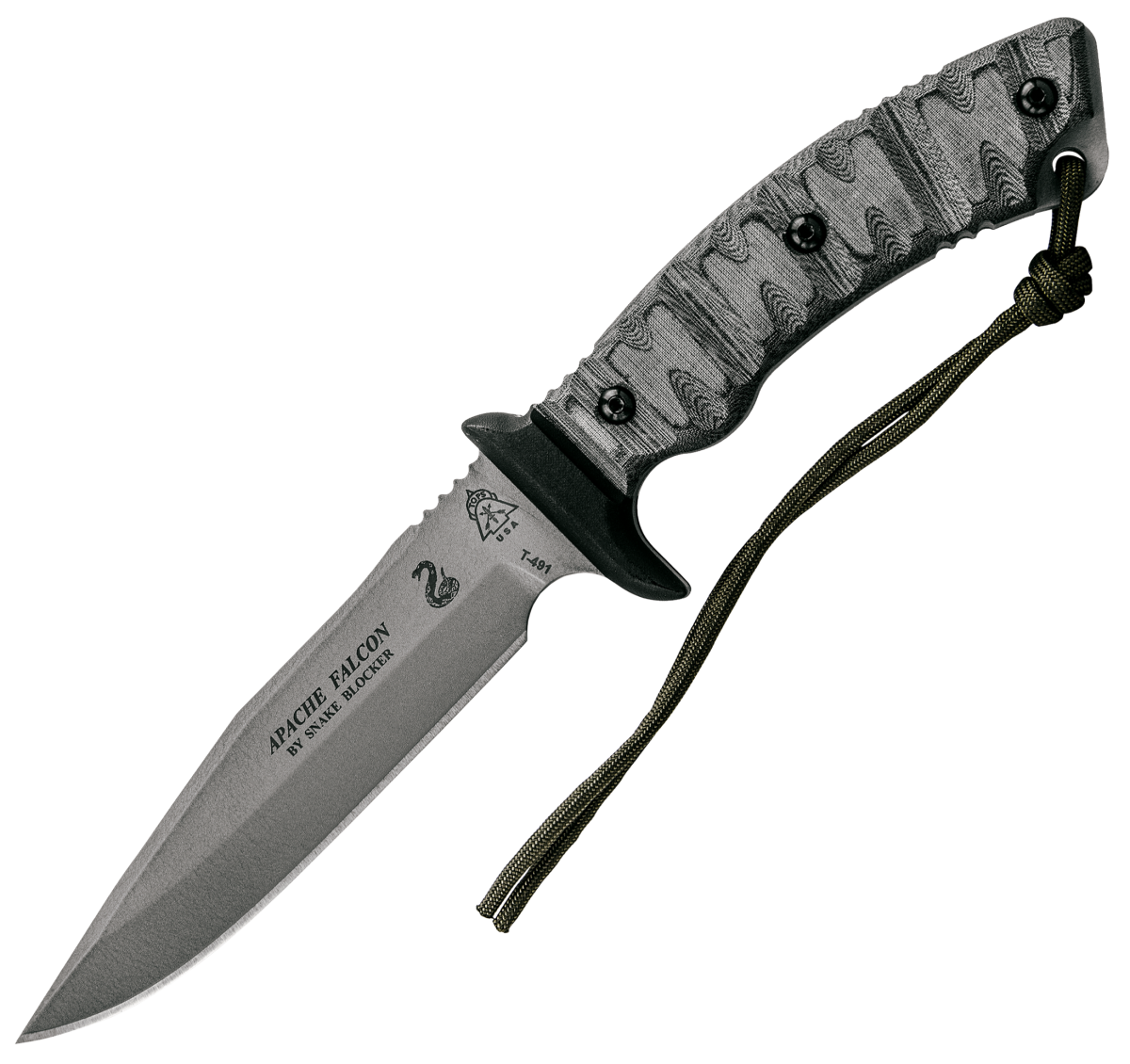 TOPS Knives Apache Falcon Fixed-Blade Knife