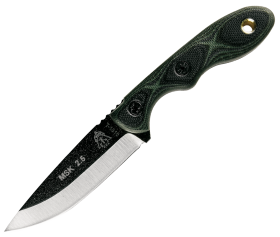 TOPS Knives Mini Scandi Green/Black G10 Fixed-Blade Knife