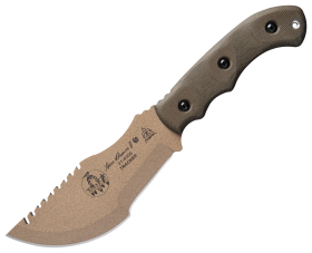 TOPS Knives Tom Brown Tracker Fixed-Blade Knife - Coyote Tan