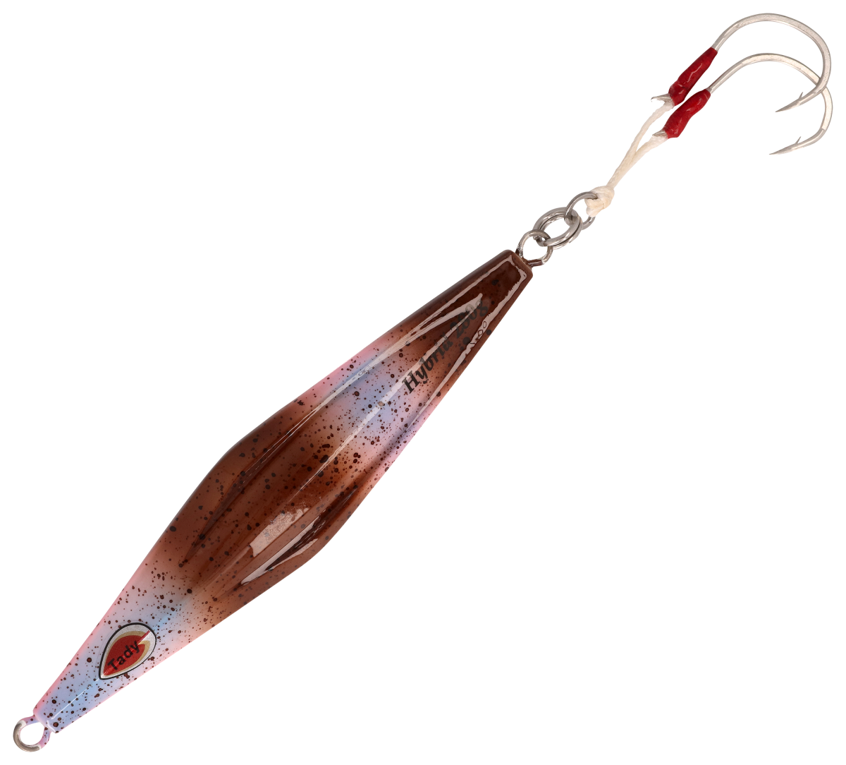 Tady Lures Slow Pitch Hybrid Jig - Squid Glow - 5-3/4"