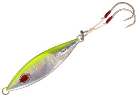 Tady Lures Tuna Slow Pitch Jig - Yellow White Glow - 6"