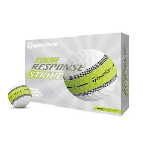 TaylorMade 2022 Tour Response Stripe Golf Ball Blue Pink (N7677101)