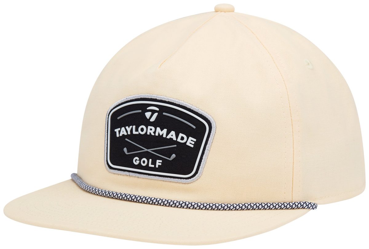 TaylorMade Daytona Rope Snapback Men's Golf Hat - Yellow