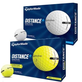 TaylorMade Distance+ Golf Balls White (N7608601)