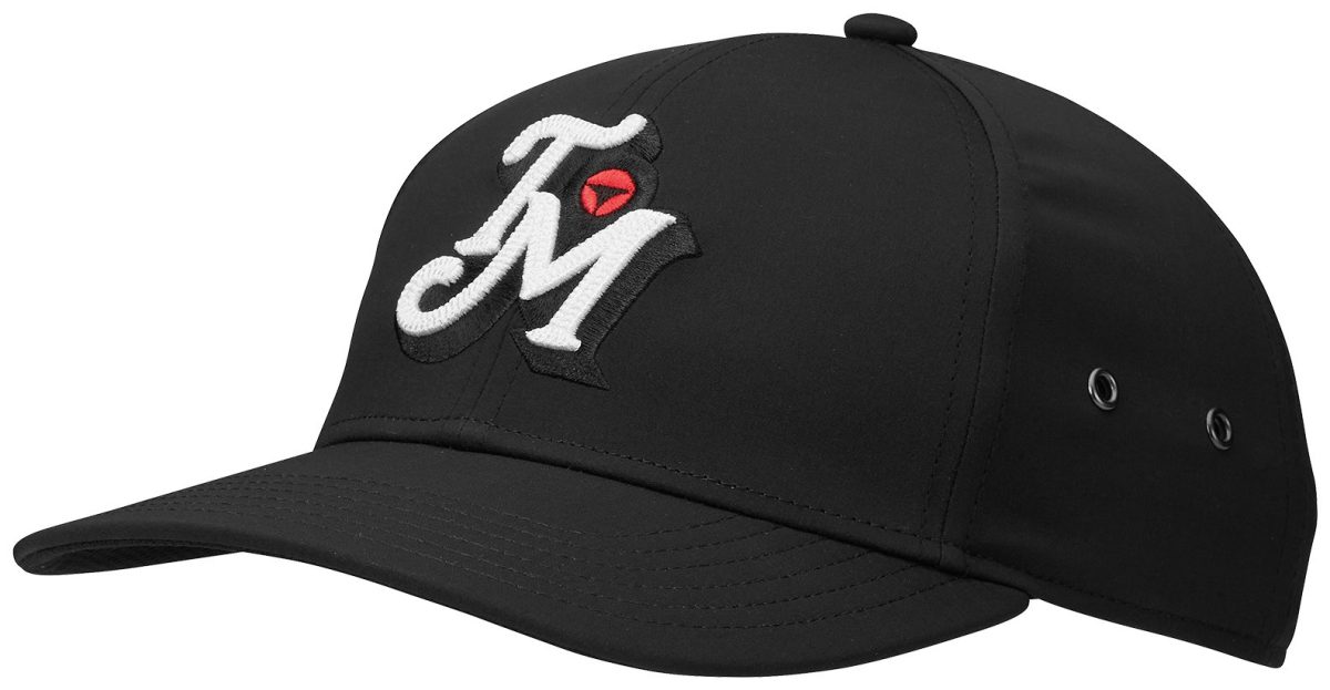 TaylorMade Newport Retro Metal Eyelet Men's Golf Hat - Black