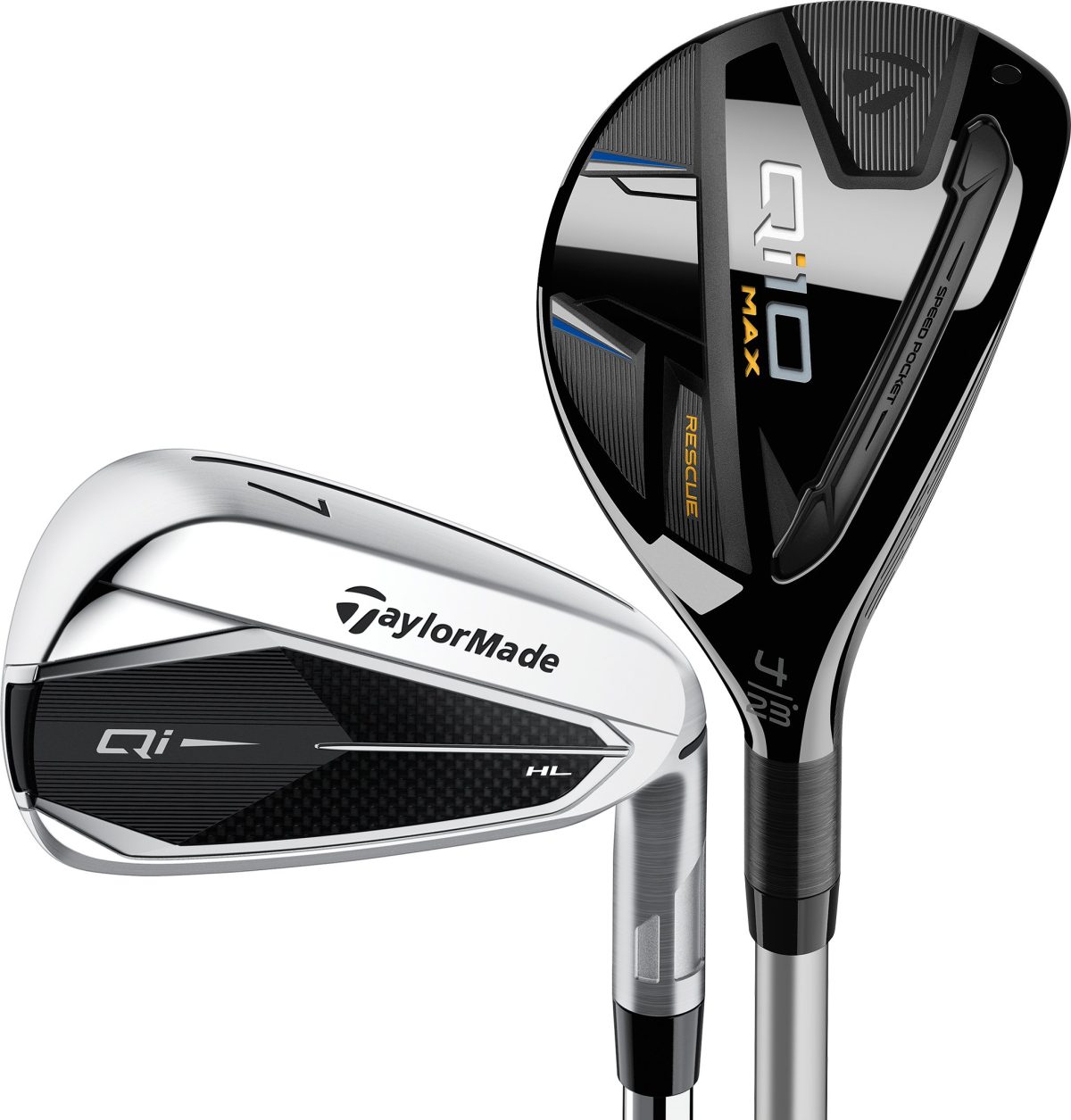 TaylorMade Qi HL Hybrid Combo Iron Set 2025 - 4H,5H,6-PW,AW - REGULAR - RIGHT - Golf Clubs