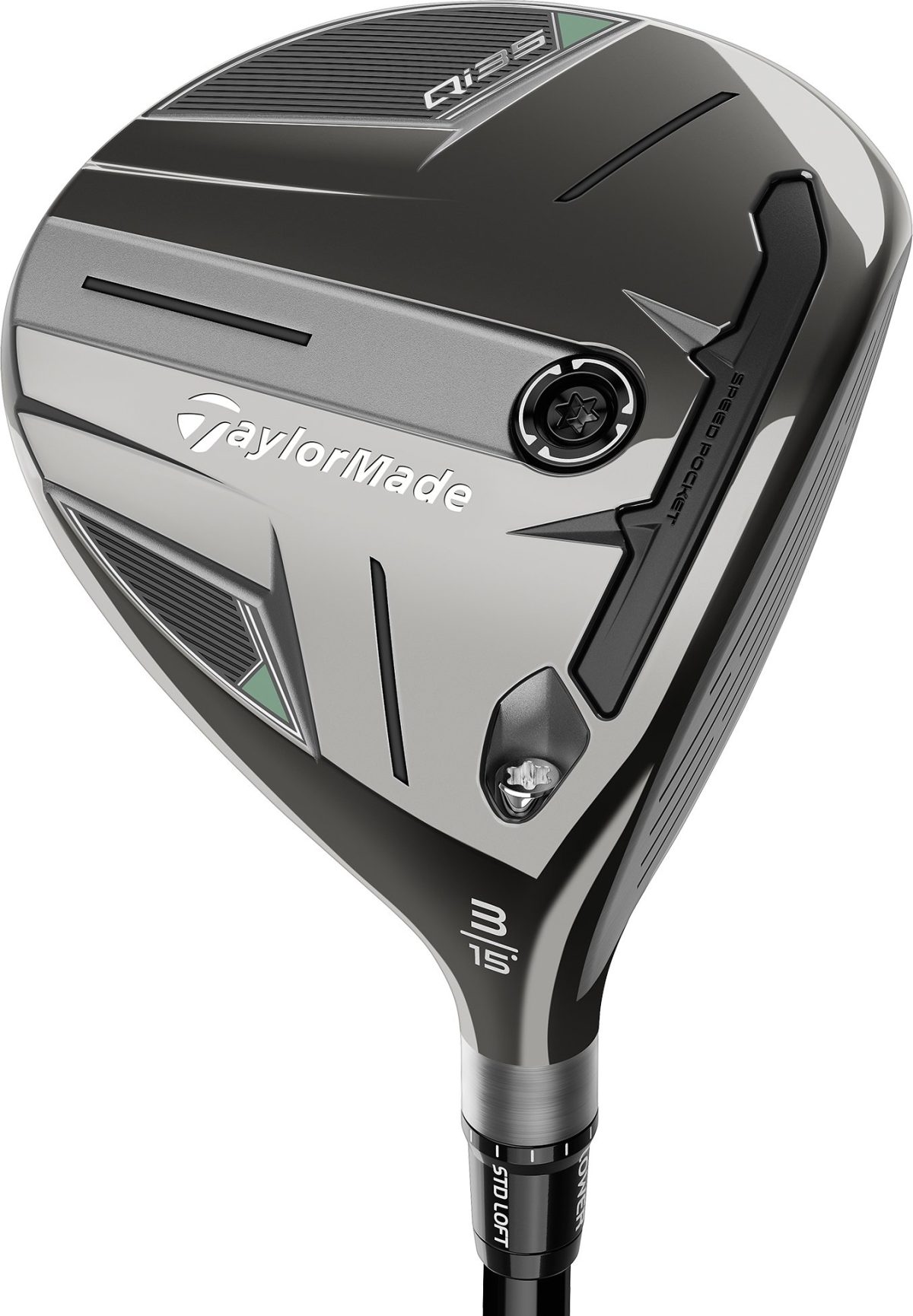 TaylorMade Qi35 Fairway Woods 2025 - LEFT - VEN BLUE 25 5-A - 5W/18.0 - Golf Clubs