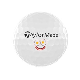 TaylorMade TP5 MySymbol Golf Balls - Bacon and Eggs