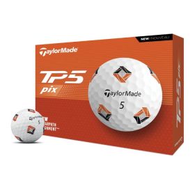 TaylorMade TP5 Pix Golf Balls White