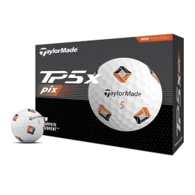 TaylorMade TP5x Pix Golf Balls White