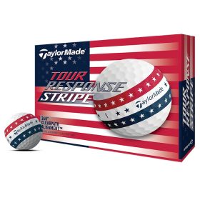 TaylorMade Tour Response Stripe USA Stripe Golf Ball USA Stripe (N2701201)