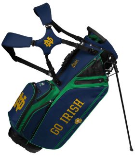 Team Effort Notre Dame Fighting Irish Caddie Carry Hybrid Golf Stand Bag