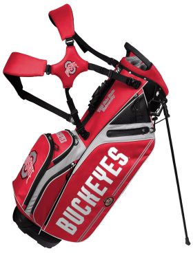 Team Effort Ohio State University Buckeyes Caddie Carry Hybrid Golf Stand Bag