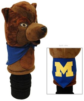 Team Golf Michigan Wolverines Mascot Driver Headcover