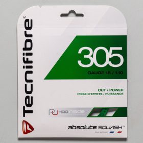 Tecnifibre Squash 305 18 1.10 Squash String Packages Green