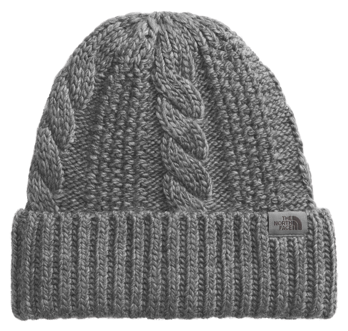 The North Face Oh Mega Beanie for Ladies - TNF Medium Grey Heather